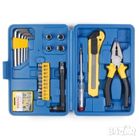 Комплект инструменти 24ч. WMC в куфар, снимка 1