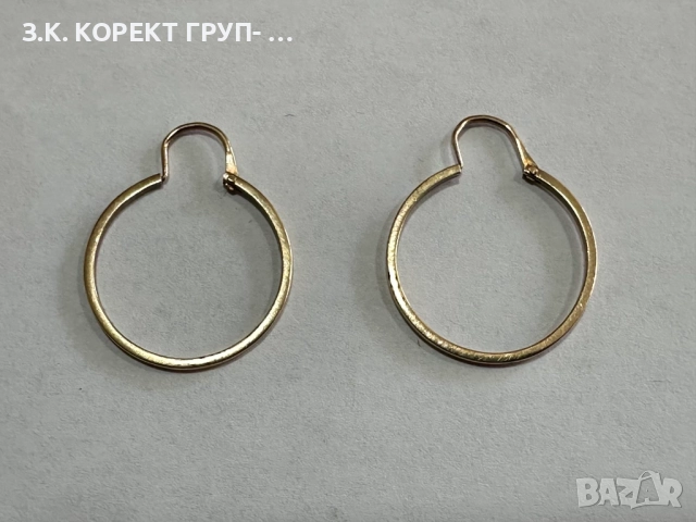 Златни обеци 14к, 2,83гр, снимка 5 - Обеци - 51818783