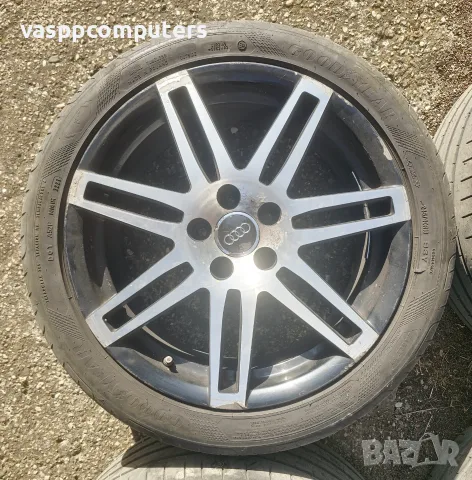 4 бр. джанти с гуми WV Skoda AUDI R18 5X112 8J ET42 66.6, снимка 2 - Гуми и джанти - 56090956