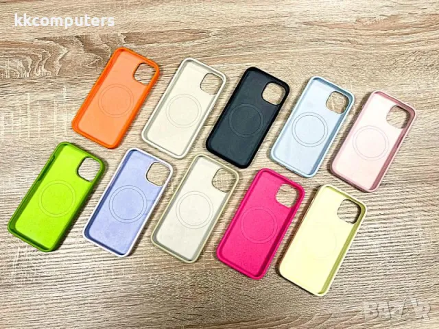 Калъф Liquid Silica MagSafe за iPhone 16 Plus 6.7 / Виолетов / + Протектор Баркод : 3131544, снимка 6 - Калъфи, кейсове - 49009318