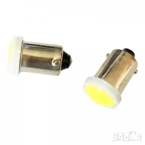 LED крушки BA9S 12V 6000K 2 броя, снимка 2 - Аксесоари и консумативи - 55865150