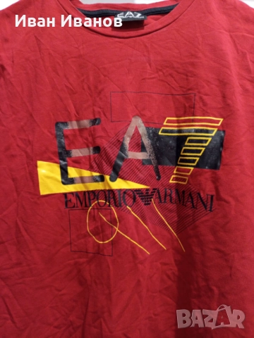 Оригинална тениска Armani, снимка 6 - Тениски - 51642029