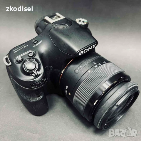 Фотоапарат Sony SLT-A58, снимка 5 - Фотоапарати - 51327539