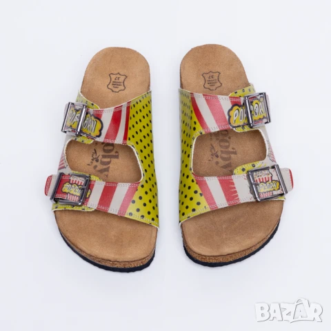 🥁 Намаление - Летни ортопедични чехли с велурена стелка | Марка Tuasolea, снимка 1