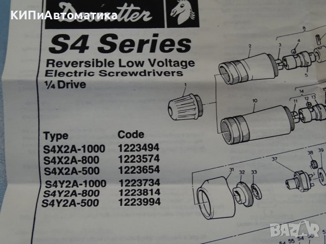 електромеханична отверка Desoutter S4X2A-500 Electric Screwdriver, снимка 11 - Отвертки - 37672748