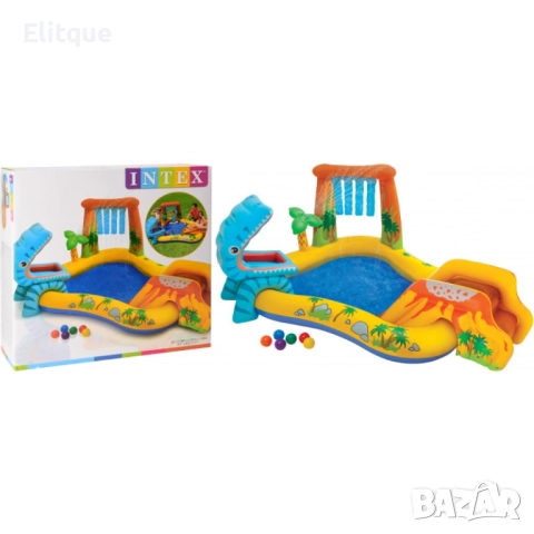 Пълно лятно забавление: Пръскащ надуваем басейн с пързалка за безкрайно удоволствие в горещите летни, снимка 5 - Други стоки за дома - 52888812