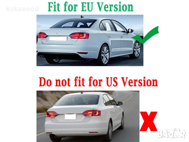 Рефлектор за задна броня на VW Jetta A6, снимка 4 - Части - 54106609