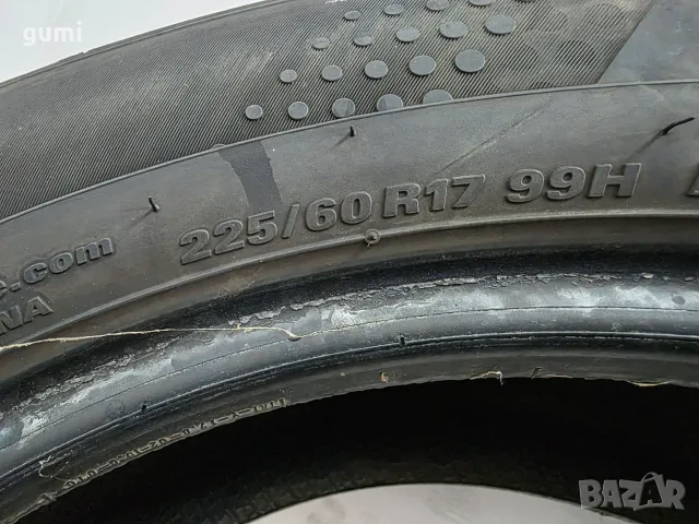 2бр зимни гуми 225/60/17 KUMHO L06568 , снимка 4 - Гуми и джанти - 55831547