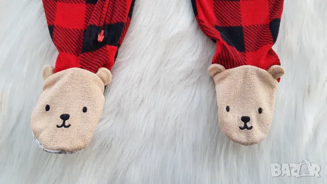 Коледен ромпър Carter's  12-18 месеца, снимка 2 - Бебешки гащеризони - 47672540