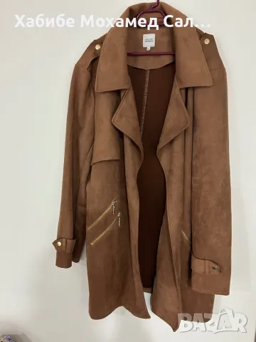 Макси велурено якенце Рр 52, снимка 4 - Якета - 47995435