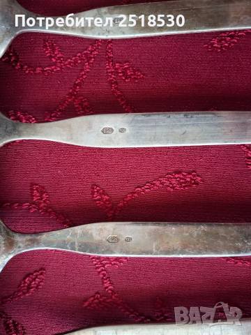 Антикварни посребрени прибори Esm 100, снимка 6 - Антикварни и старинни предмети - 53316452