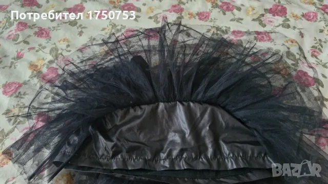 Детска черна тюлена пола , снимка 10 - Детски рокли и поли - 47316299