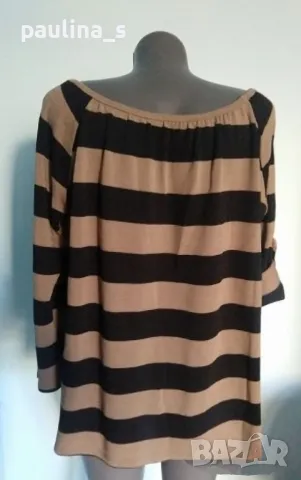 Два броя / Двуцветен пуловер тип туника / блуза / голям размер , снимка 11 - Блузи с дълъг ръкав и пуловери - 34734295