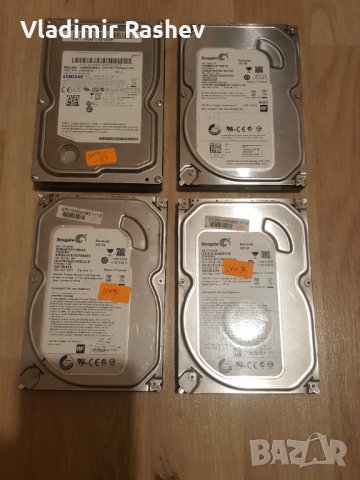 4 броя Хард Диск за настолен компютър 500 GB, снимка 1 - Твърди дискове - 35164017
