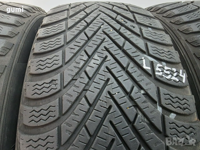 4бр зимни гуми 195/55/15 PIRELLI L05524 , снимка 2 - Гуми и джанти - 54215643