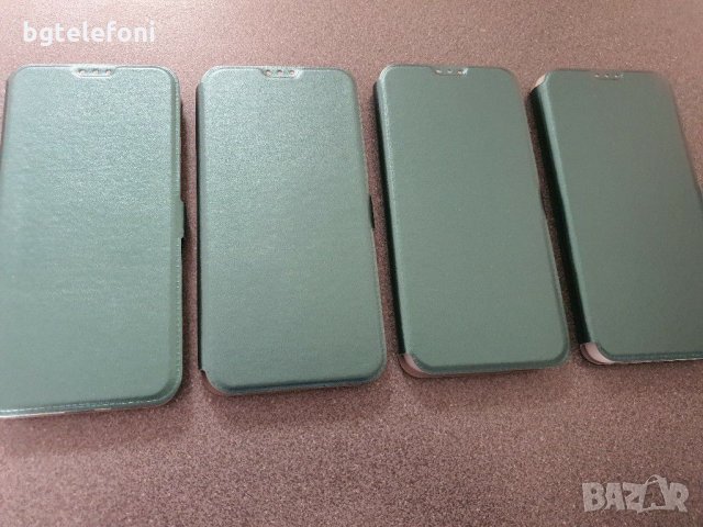 Xiaomi Redmi 9A,9,Note 9,Note 9 Pro,Note 8 Pro,Huawei Y5P 2020,Y6P 2020 тъмно зелен тефтер, снимка 5 - Калъфи, кейсове - 30418324