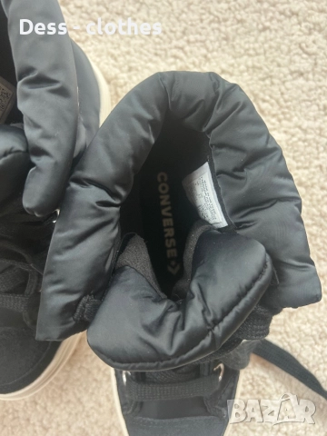 Дамски зимни кецове Converse, снимка 4 - Маратонки - 52590616