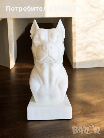 American Pitbull Terrier Буст / Питбул бюст, снимка 3 - Декорация за дома - 53370387