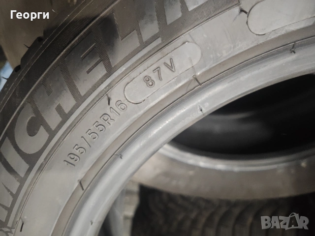 2бр.летни гуми 195/55/16 Michelin, снимка 5 - Гуми и джанти - 54062108