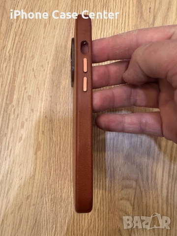 Iphone 14 Pro Genuine Leather Apple Case, снимка 2 - Калъфи, кейсове - 52795676