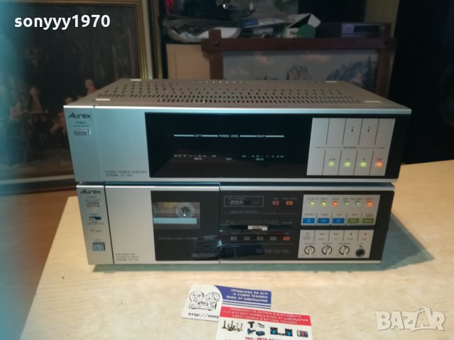 aurex/toshiba preampli deck-japan 0412201946, снимка 4 - Ресийвъри, усилватели, смесителни пултове - 31017480