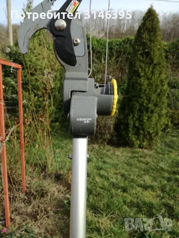 Ножица за клони с телескопичен алуминиев удължител 2.90м., снимка 1