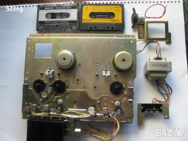 SANYO Части - Платка , Трансформатор , Механика Касети и др., снимка 3 - Други - 50422211