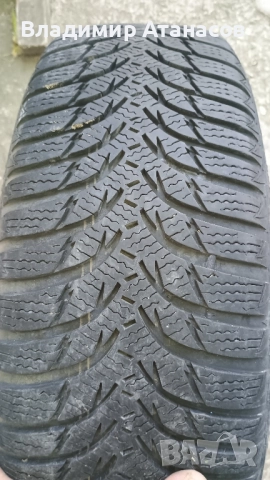 Зимни гуми с железни джанти 5х112 195/65/15, снимка 3 - Гуми и джанти - 52033114