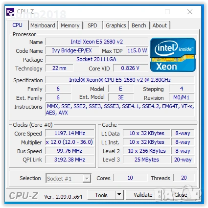 Kомпютър DELL PRECISION T3610 Intel Xeon E5-2680v2 48gb RX 570, снимка 4 - Геймърски - 54324339
