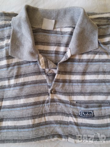 Мъжка лятна блуза къс ръкав с якичка POLO by Raph Lauren L-XL, снимка 3 - Блузи - 33918628
