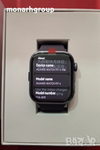 Smart Watch Huawei fit 4 / Модел-SYA-B19 / ЧИСТО НОВ /, снимка 3 - Смарт часовници - 53941353