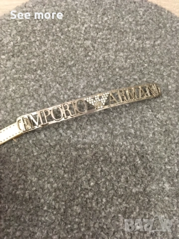 Emporio Armani колан бижу, снимка 11 - Колани - 54051866