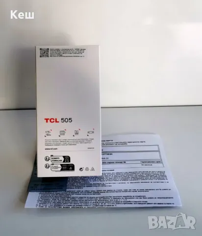 Смартфон TCL 505 8/128GB (запечатан 36м. гаранция), снимка 2 - Други - 48504342