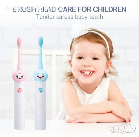 Детска електрическа четка за зъби, снимка 3 - Други - 31320456