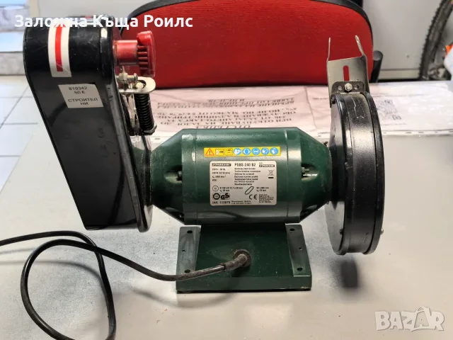Комбинирана стационарна шлайфмашина PARKSIDE PSBS 240 B2, снимка 2 - Шлайфмашини - 56208312