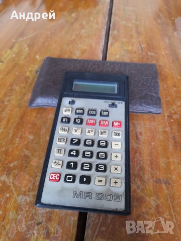 Стар калкулатор MR 609 #2, снимка 2 - Други ценни предмети - 40822533