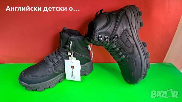 Английски детски боти естествена кожа-ZARA , снимка 2 - Детски боти и ботуши - 42505125