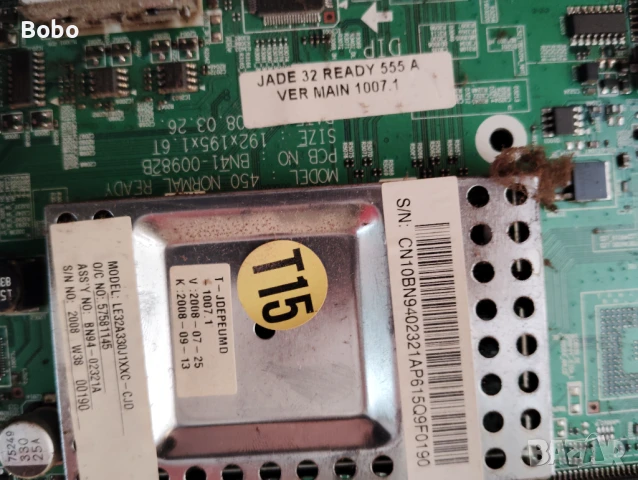 MAIN BOARD BN41-00982, снимка 2 - Части и Платки - 51394153