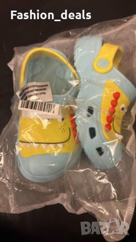 Детски сабо градински чехли с динозавър Сандали Летни обувки за вода, снимка 8 - Детски сандали и чехли - 35470716