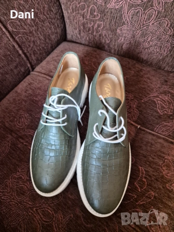 Дамски кецове естествена кожа номер 41