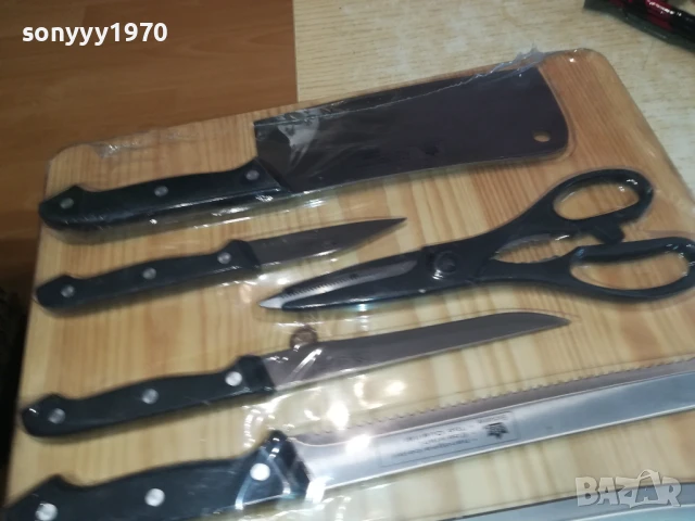 НОЖОВЕ С ДЪСКА-ВНОС ГЕРМАНИЯ 3105251845, снимка 12 - Ножове - 50497646