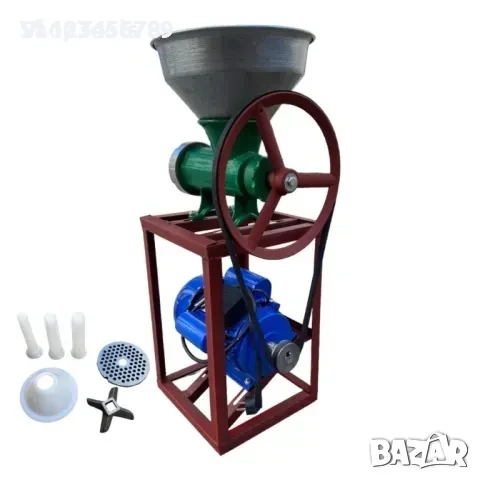 месомелачка чугунена с електромотор 1,5кw 1400 оборота, снимка 2 - Месомелачки - 52206671