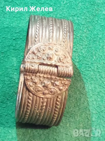 19 ВЕК ВЪЗРОЖДЕНСКА САЧАНЕНА ГРИВНА с ЩИФТ СРЕБЪРНА МАЙСТОРСКА СТАРА РЪЧНА ИЗРАБОТКА НАКИТ 6627, снимка 18 - Антикварни и старинни предмети - 33214924