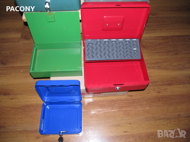 метална каса с ключе, снимка 6 - Други - 51699238