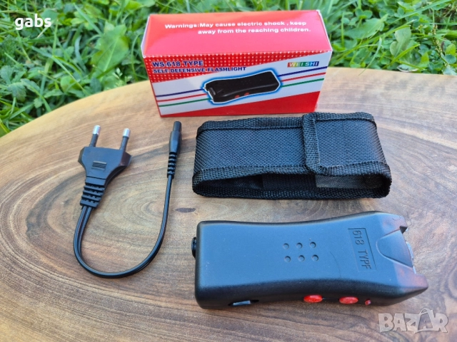 Компактен електрошок WS 618 TYPE, снимка 2 - Екипировка - 51732253