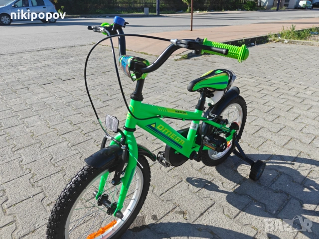 BG Детски велосипед 16" MASTER зелен, снимка 7 - Велосипеди - 54334239