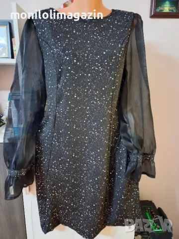 Нова рокля ХЛ размер, силно еластична материя , снимка 2 - Рокли - 48782374