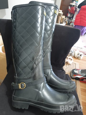 Barbour Wellington boots, снимка 1 - Дамски ботуши - 31489754