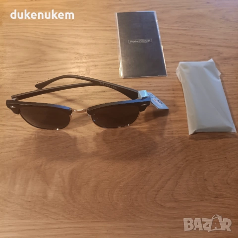 Поляризирани слънчеви очила – полурамка, UV400, ретро стил, снимка 7 - Слънчеви и диоптрични очила - 53269557