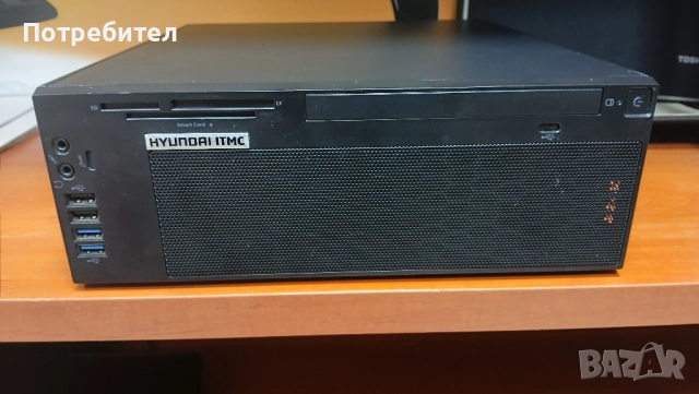 Компютър 8th Gen G5400 3.70GHz/8GB RAM/128GB M.2 SATA SSD/500GB HDD/Slim Desktop